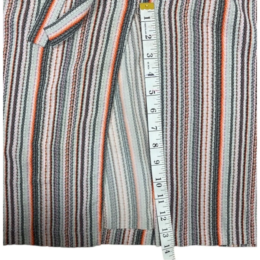 dRA Antropologie Boho Midi Pullover Multicolored Striped Sleeveless Dress Small - Picture 13 of 16